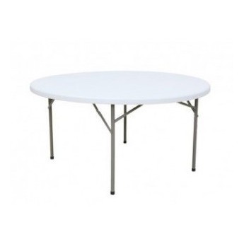 Table polyethylene ronde gamme Eco