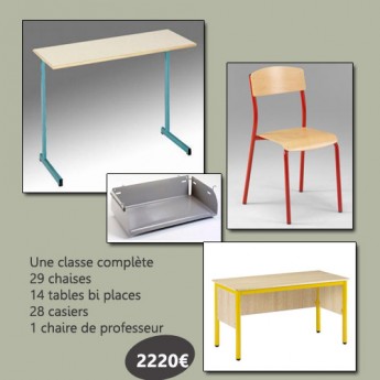 Salle de classe 28 élèves