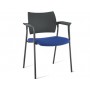 Fauteuil visiteur dossier polypropylene Amets