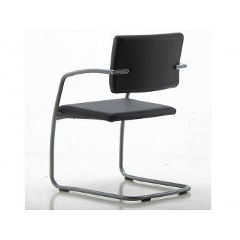 Fauteuil visiteur cuir gamme ZOOM