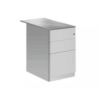 Bureau métallique ministre 2 caisson 5 tiroirs L160xp80xH75 cm