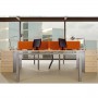 4 Bureau compact pieds partages ECO