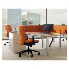 4 Bureaux compact pieds partagés ECO