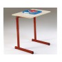 LOT de 2 Tables monoplaces reglables NIGER