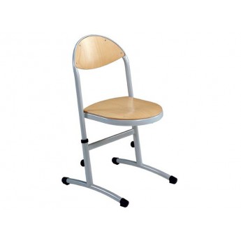 Chaise maternelle appui sur table et reglable en hauteur HELIA