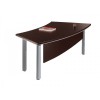 Voile de fond pour bureau asymétrique